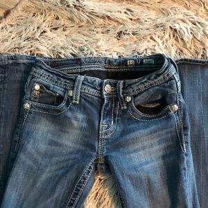 Miss me jeans , size 12 , boot cut